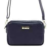 Skórzana miejska damska listonoszka od MiaMore