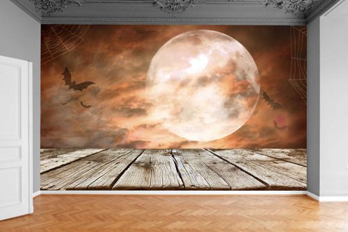 Fototapeta DESKI KSIEŻYC NIETOPERZE 300x210 na Arena.pl