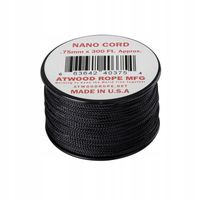 Linka Nano Cord ATWOOD (0,75mm/91m) czarna (CD-NC3