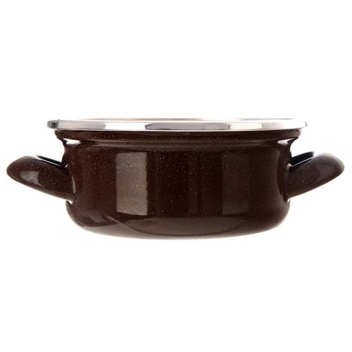 Garnek emaliowany BROWN 14 cm, 600 ml na Arena.pl