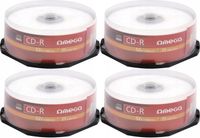 Płyta CD-R jednokr zapis 700 MB cake box 25szt x4