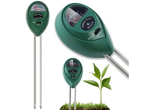 Miernik tester podłoża gleby kwasomierz ph wilgotność 3w1 pomiary na Arena.pl