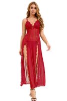 Long, Sexy Red Nightgown + Thong S\M