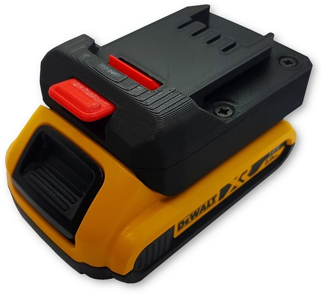Adapter Przejściówka Baterii Dewalt Do Narzędzi Parkside X20V i Performance zdjęcie 4