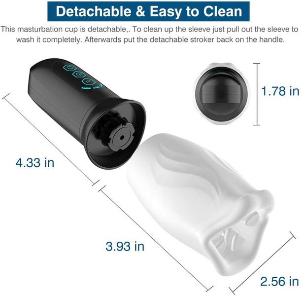 Head Rotating Stimulating Masturbator zdjęcie 9