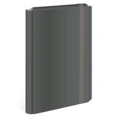 TECZKA Z GUMKĄ TWARDA OPRAWA INTERDRUK CZARNA 5902277258656