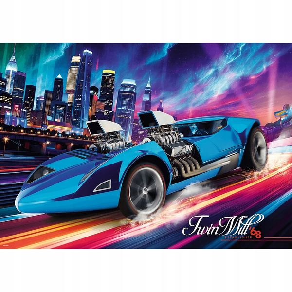 puzzle 1000 premium hot wheels 12092 zdjęcie 3