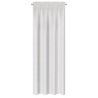 Firana na taśmie SIBEL 140x270 biała + szampańska