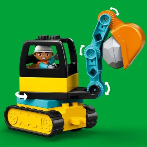 LEGO DUPLO Ciężarówka i koparka gąsienicowa 10931 na Arena.pl
