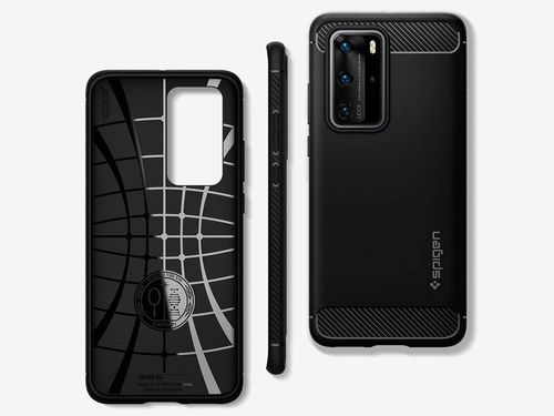 Etui Spigen Rugged Armor do Huawei P40 Pro Matte Black na Arena.pl