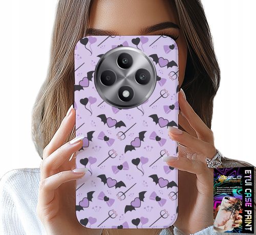 ETUI DO OPPO RENO12 F / 12FS 5G - MODNE WZORY WIDŁY SERCA KOKARDKI KOKARDA na Arena.pl