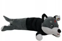 Pluszowy pies Husky 90 cm poduszka