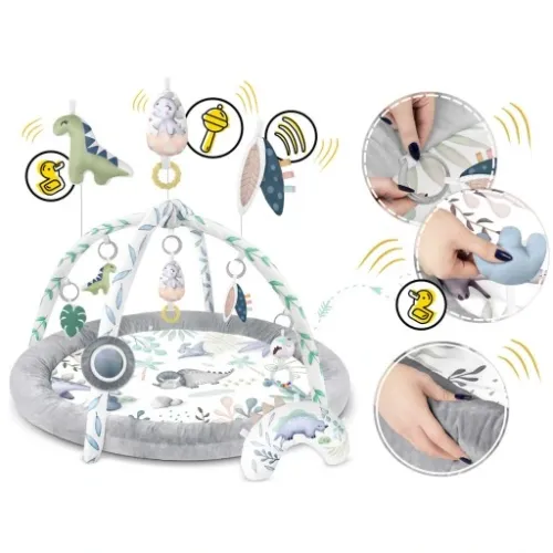 MATA EDUKACYJNA INTERAKTYWNA DLA NIEMOWLĄT KOKON KOJEC GNIAZDO NUKIDO na Arena.pl