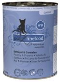 Catz Finefood Classic N.17 Drób I Krewetki Puszka 400G