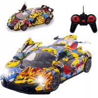 Lamborghini SAMOCHÓD ZDALNIE STEROWANY AUTO R/C PILOT Graffiti DRIFT Drzwi