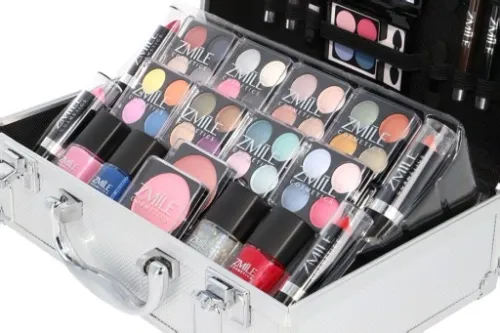 Kosmetyczka walizka kuferek zestaw 51 kosmetyków na Arena.pl