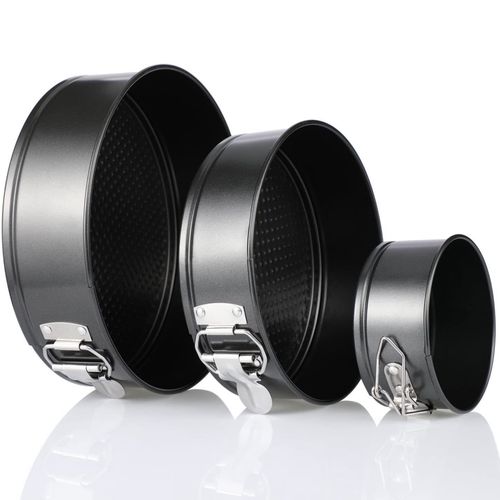 Tortownica blacha do pieczenia zestaw 3 sztuk forma do ciasta wypieków na Arena.pl