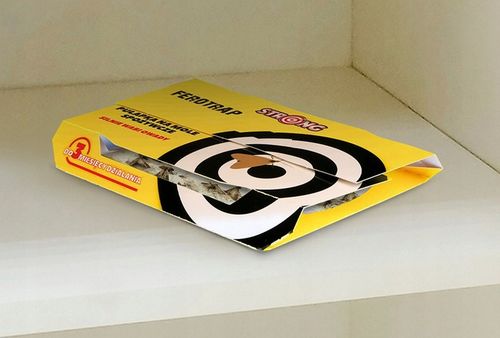 5X PUŁAPKA NA MOLE SPOŻYWCZE. SILNIE WABIĄCY LEP NA MOLE FEROTRAP na Arena.pl