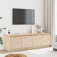 Szafka pod telewizor, 156x37x45 cm, lite drewno sosnowe