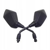 DUŻE LUSTERKA UNIWERSALNE MOTOR SKUTER QUAD M8 CARBON