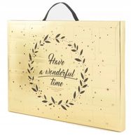 ZŁOTY KALENDARZ ADWENTOWY NA PREZENT DLA KOBIET MAMY SINSAY BIŻUTERIA