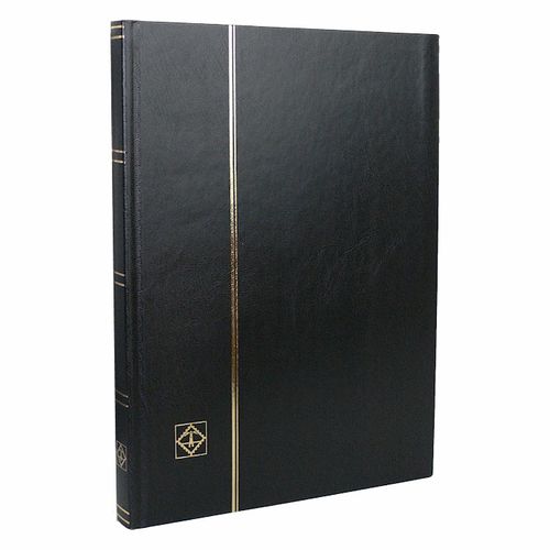 Klaser na znaczki Basic 32 str czarny LEUCHTTURM na Arena.pl