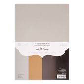 ZESTAW PAPIERÓW A4 220G 20 SZTUK DP CRAFT EARTH TONES  5907590020683