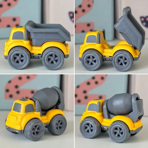 WOOPIE Laweta Zestaw 4w1 Pojazdy Budowlane na Arena.pl