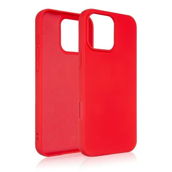 beline etui silicone iphone 16 pro max6.9 czerwony/red zdjęcie 1