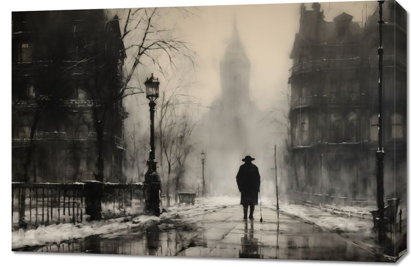 Obraz 90x60cm Mgła nad Londynem zdjęcie 1