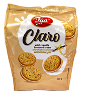 IGA CIASTKA CLARO Z KREMEM WANILIOWYM 300G