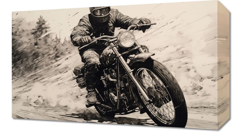 Obraz 50x30cm Na Pełnej Prędkości zdjęcie 1