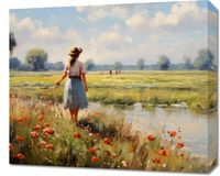 Obraz 60x50cm Wiejski Spokój