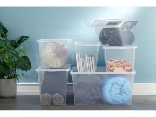 Pojemnik z pokrywą do przechowywania basic box 3,5l uniwersalny organizer na Arena.pl