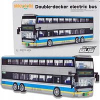 KLOCKI KONSTRUKCYJNE CIĘŻARÓWKA AUTOBUS BUS PRZEGUBOWY MODEL DLA DZIECI