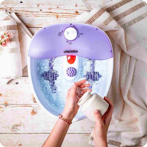 Masażer do stóp wodny hydromasażer do nóg podczerwień 4 rolki 3 nasadki zdjęcie 9