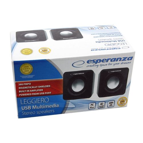 Esperanza GŁOŚNIKI 2.0 CUBE USB EP111 2x3W na Arena.pl