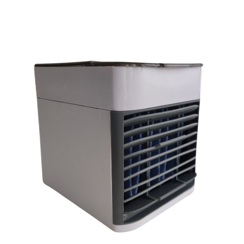 KLIMATOR MINI NA WODĘ I LÓD USB PRZENOŚNY MAŁY WENTYLATOR NAWILŻACZ 3W1 na Arena.pl