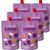 Owolovo mus jabłkowo-śliwkowy Śliwkowo 200g x 6 sztuk