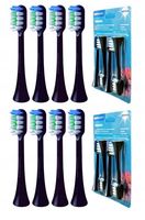 8x końcówki przeznaczone do szczoteczki Oromed OroSonic czarne zamienniki