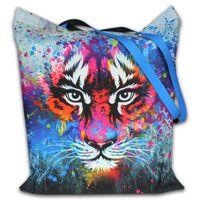 Torba impregnowana zapinana Kolorowy tygrys