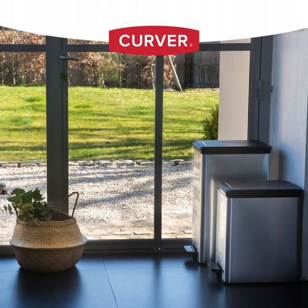 Curver Kosz Na Śmieci Metalizowany Z Pedałem 40 L zdjęcie 10