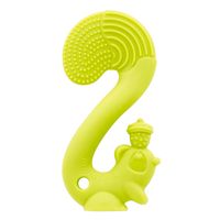 MOMBELLA SQUIRREL Gryzak uspokajający na ząbkowanie wiewiórka zielona