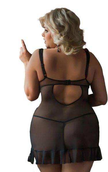 Bianca - Plus Size - Black 5Xl zdjęcie 2