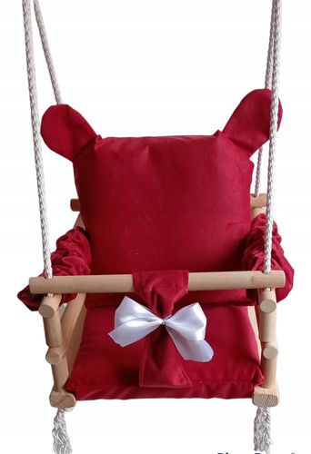 HUŚTAWKA 3w1 DZIECI MIŚ dom ogród POKÓJ CZERWONY na Arena.pl