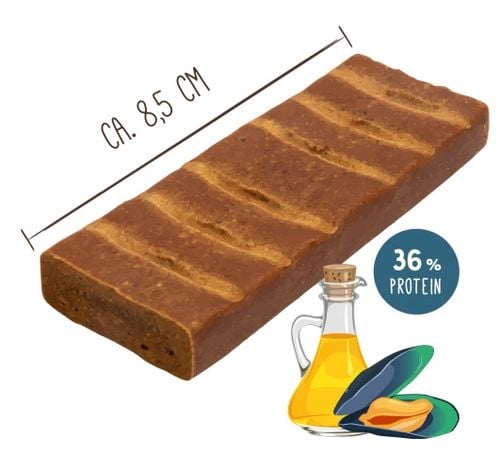 Mięsny i bezzbożowy baton proteinowy dla psa - Przysmak Sammy's Małże 25g na Arena.pl