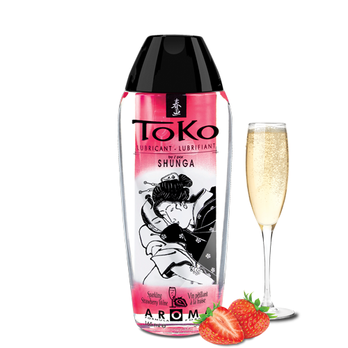 Shunga - Toko Lubricant Strawberry 165 Ml zdjęcie 2