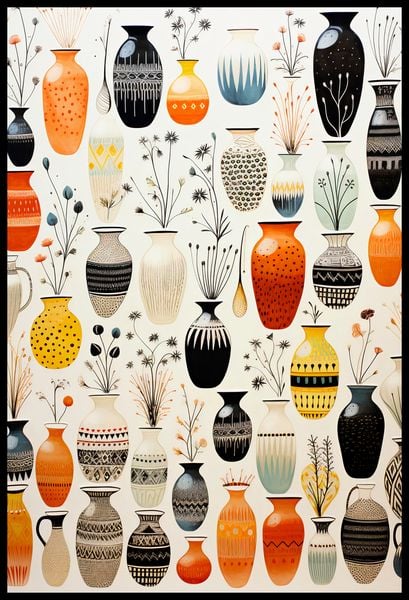 Plakat 61x90,5cm Symfonia Wazonów zdjęcie 2