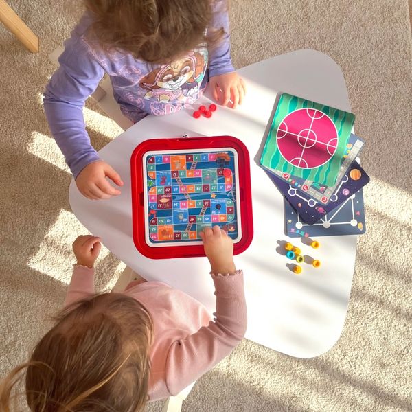 WOOPIE Stolik Gier Planszowych Logicznych 65 el. Zestaw 11w1 zdjęcie 50