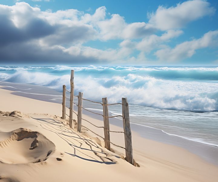 Plakat 60x50cm Szepty Oceanu zdjęcie 1